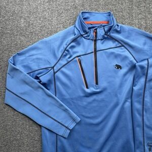Mammoth Dunes Sand Valley SUNICE 1/4 Zip Pullover Men's M Medium Blue Golf